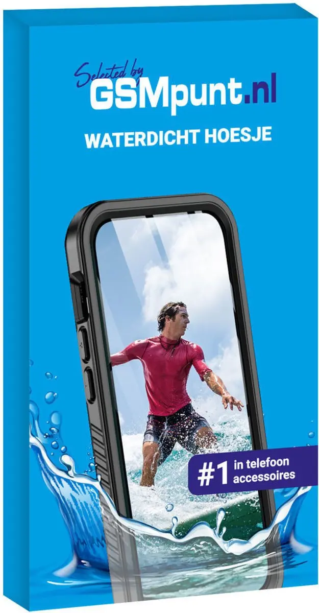 Selected SBG Outdoor Case Waterdicht voor Samsung Galaxy A54 - IP68 - Zwart/Transparant