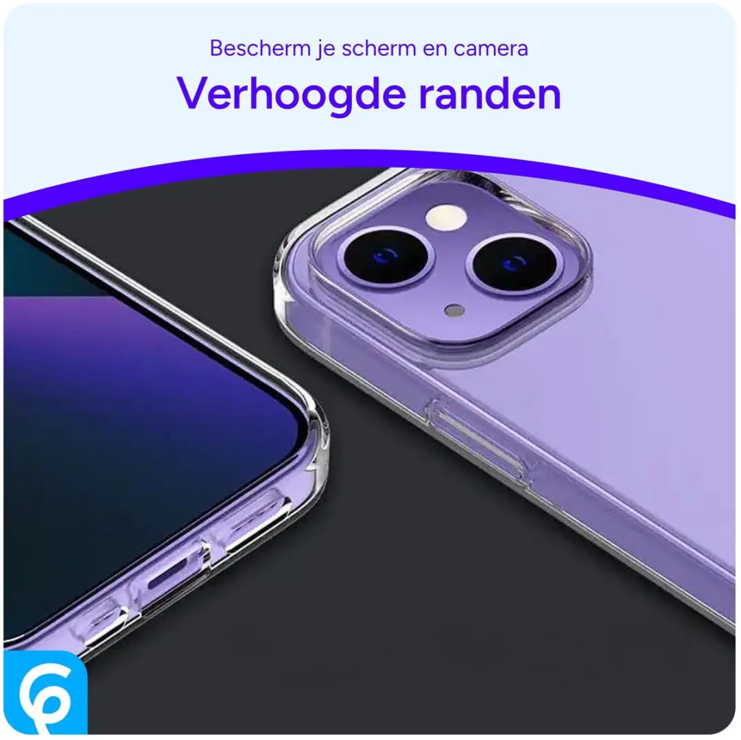 Selected Transparant TPU Hoesje iPhone 14