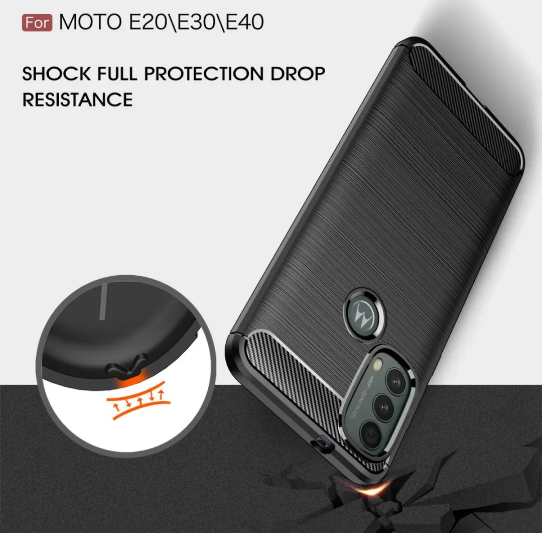 Motorola Moto E20/E30/E40 Hoesje - Blauw