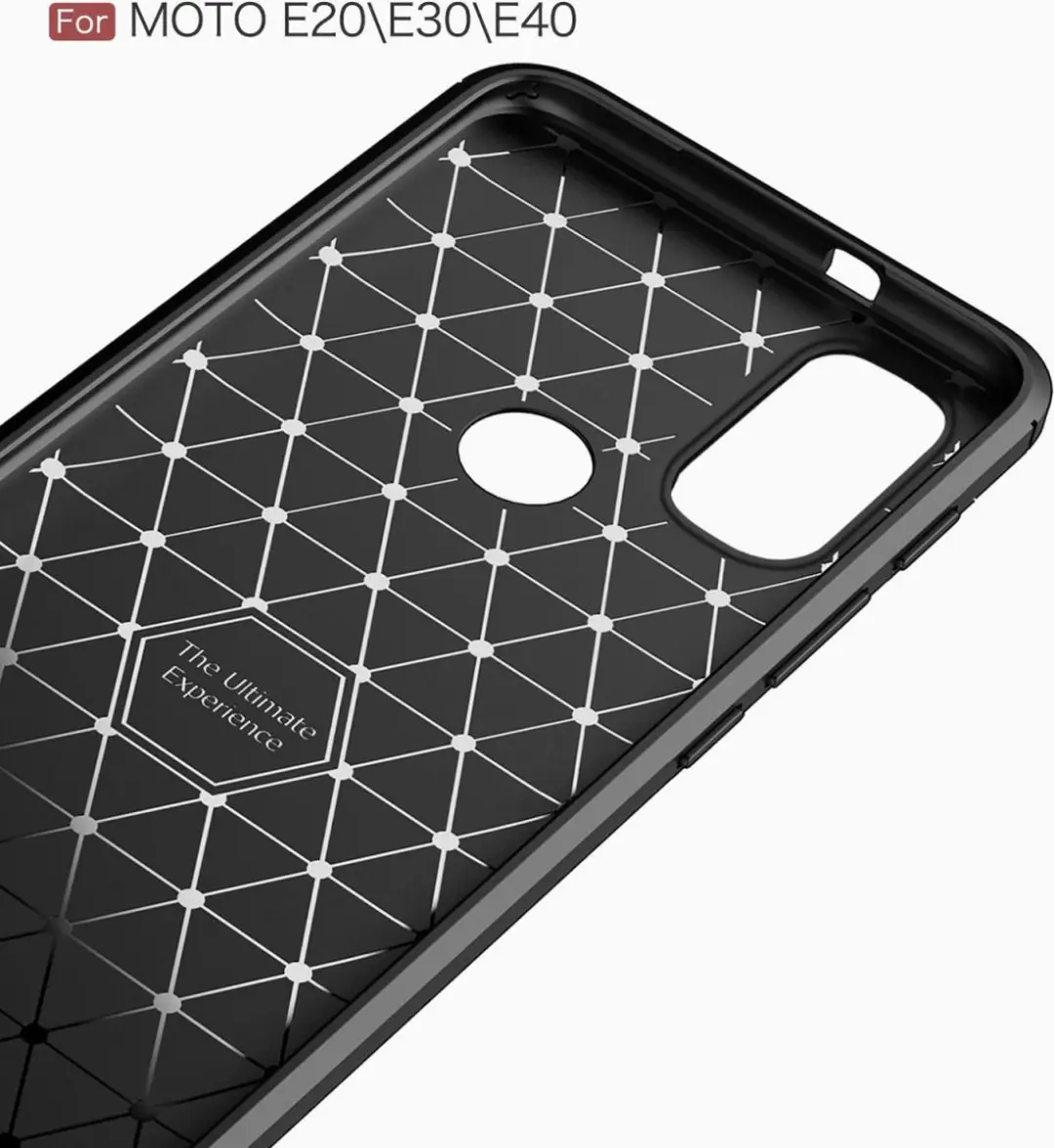 Motorola Moto E20/E30/E40 Hoesje - Blauw