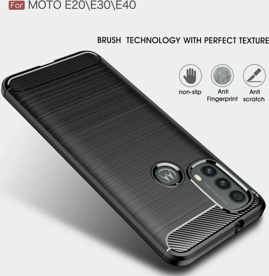 Motorola Moto E20/E30/E40 Hoesje - Blauw
