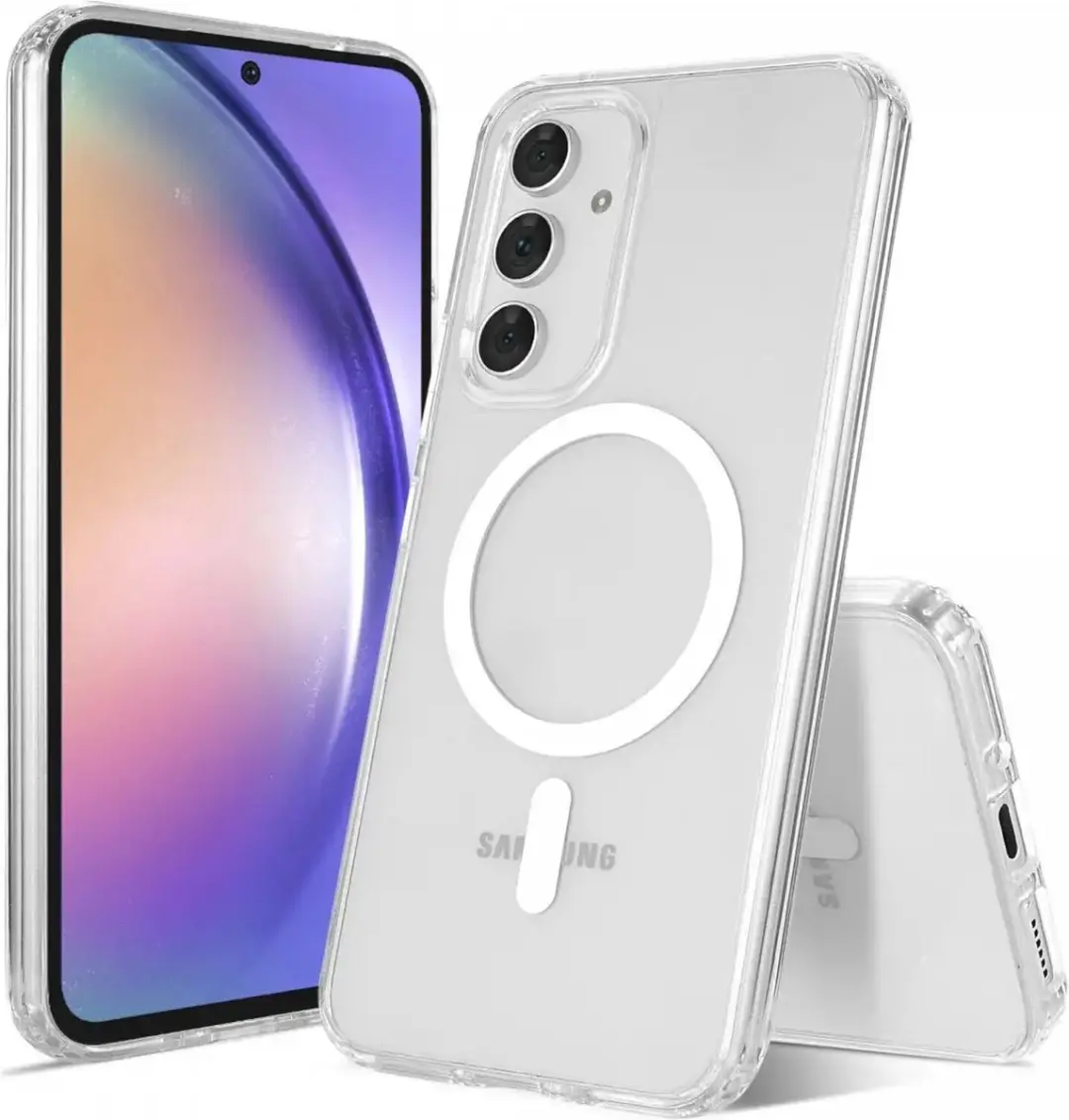 Selected Hoesje Samsung Galaxy A54 MagSafe Transparant