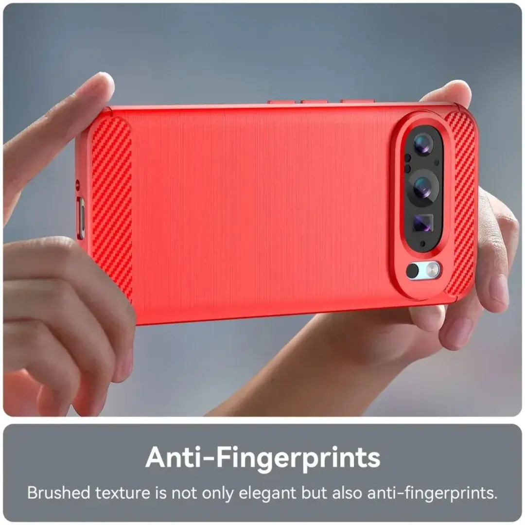 Selected TPU Hoesje Google Pixel 9/9 Pro - Rood - afbeelding 6 van 6