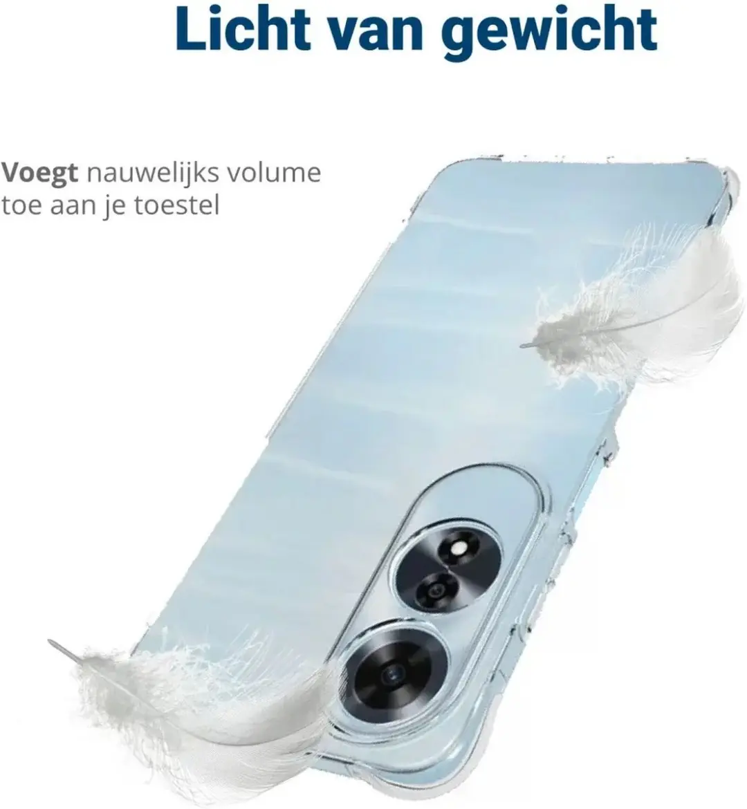 Selected Transparant Hoesje Oppo A60 - Schokbestendig