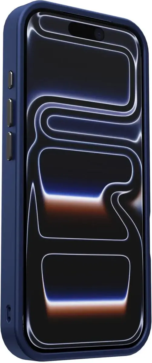 Selected iPhone 17 Pro Hoesje MagSafe Mat - Donkerblauw