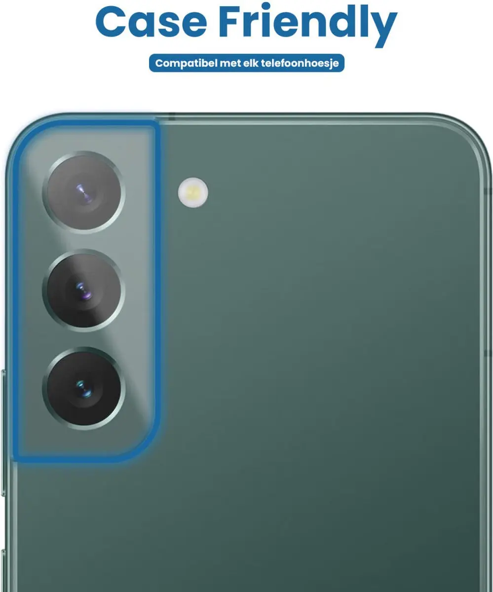 Samsung Galaxy S22/S22+ Camera Lens Protector - Transparant