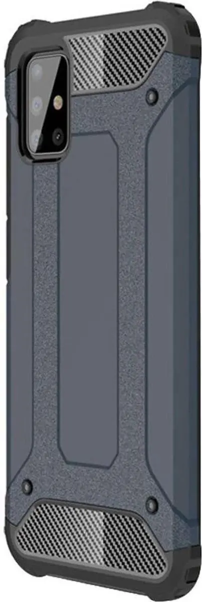 Selected Hoesje Samsung Galaxy S20 Hybride Blauw