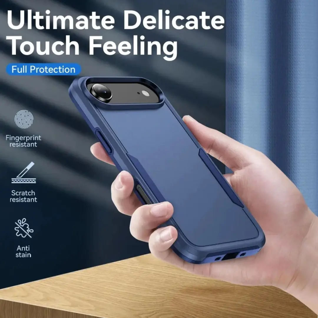 Selected Back Cover iPhone Air Rugged Hoesje - Blauw - afbeelding 6 van 6