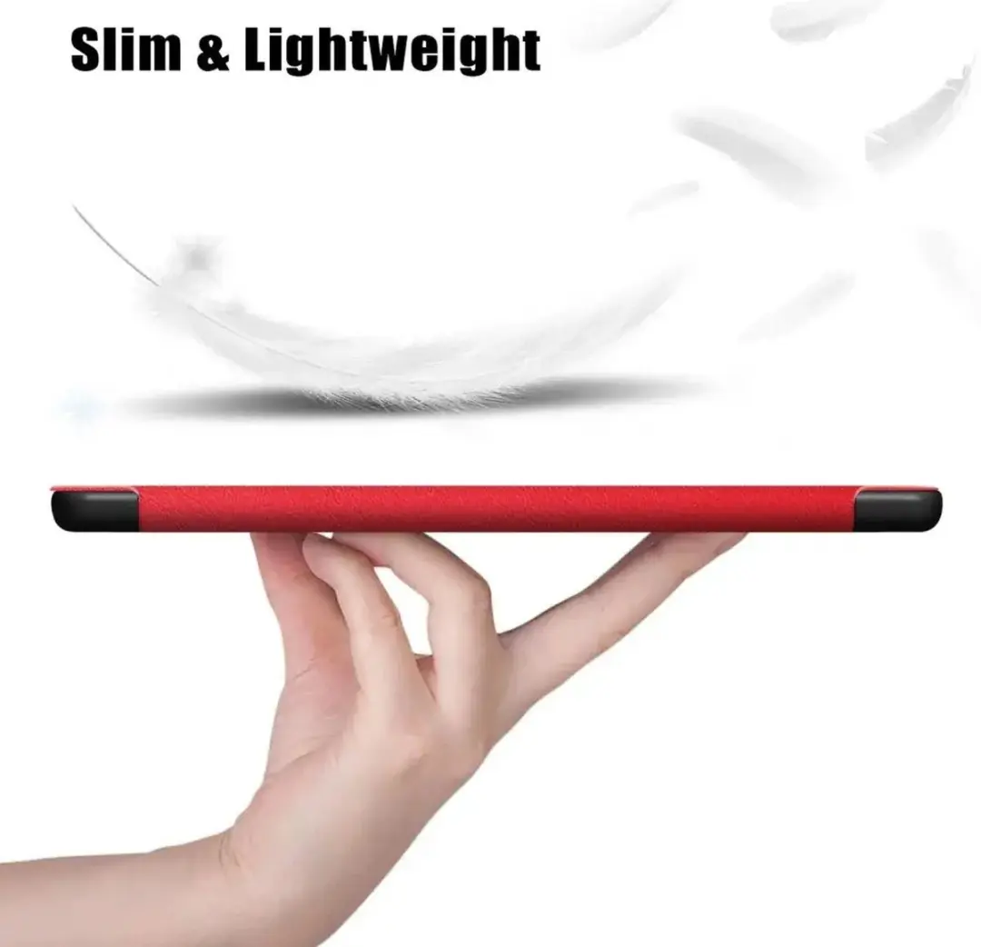 Selected by GSMpunt Apple iPad Air 10.9 Hoes - Tri-Fold Kunstleder Rood
