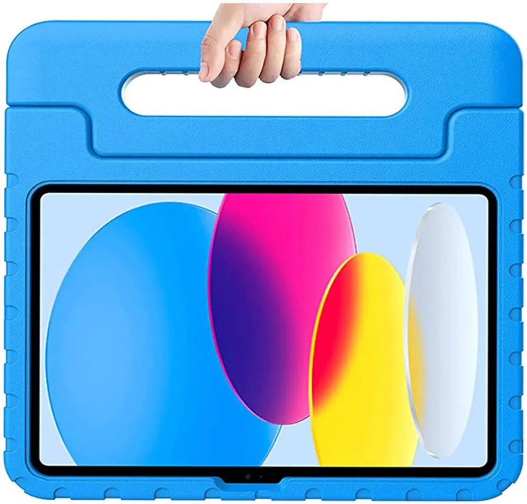 Selected Kinder Tablethoes Blauw - Apple iPad 10/11 (2022/2025) - Shockproof