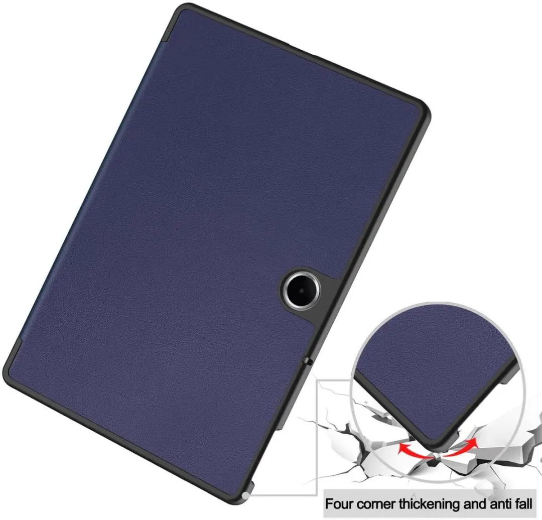 Selected Tablet Hoes OnePlus Pad Go/Oppo Pad SE - Tri-fold Kunstleder Blauw