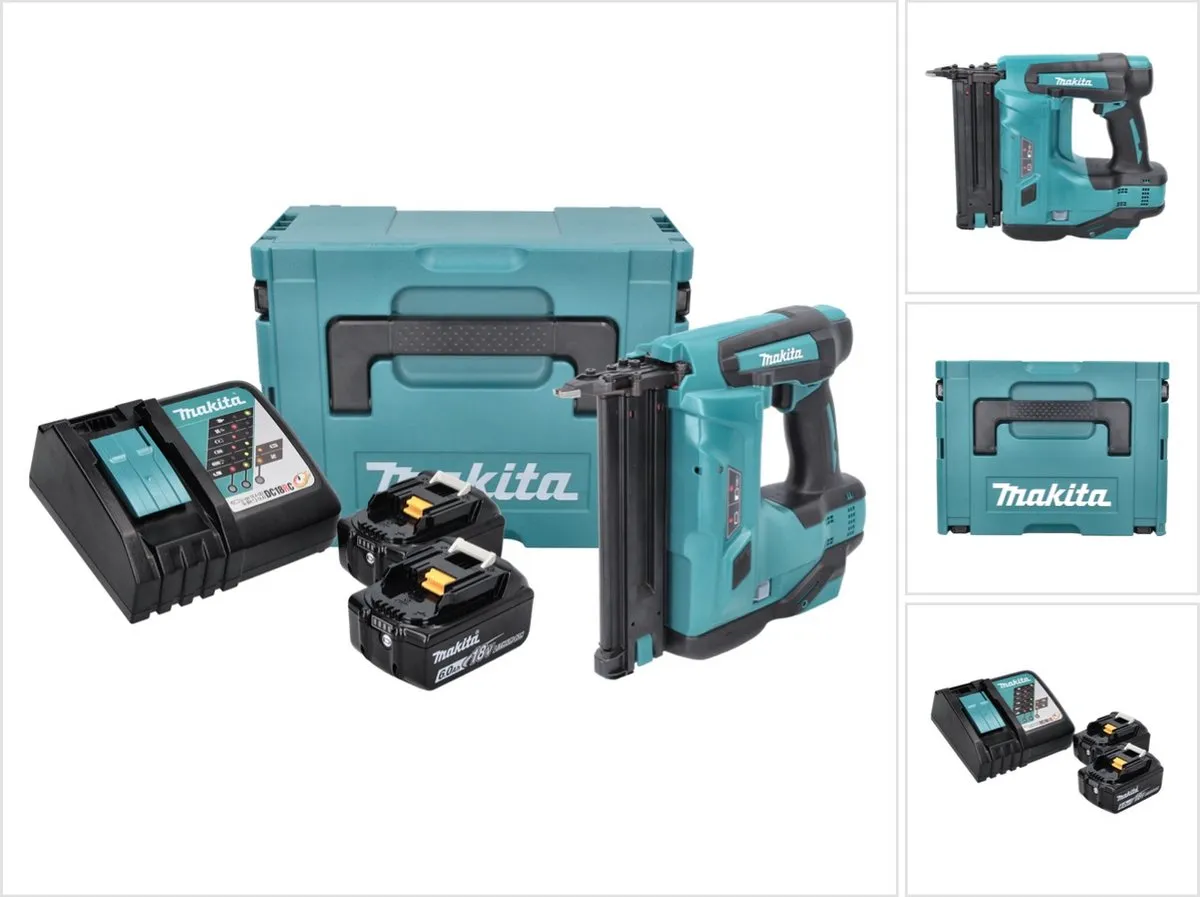 Makita DBN 500 RGJ Klemspijkermachine 18V