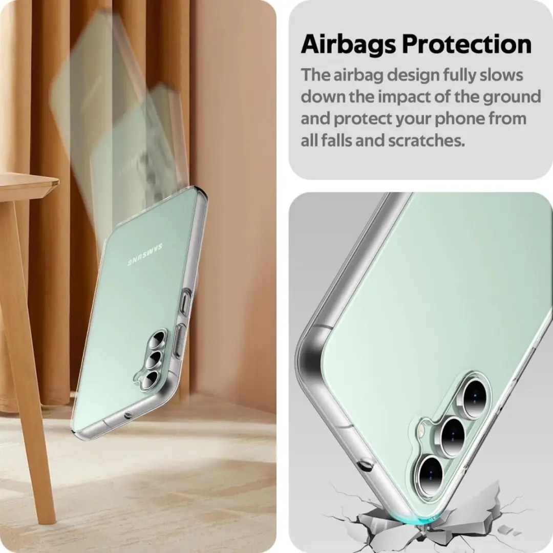Selected Transparant TPU Hoesje Samsung Galaxy S23 FE
