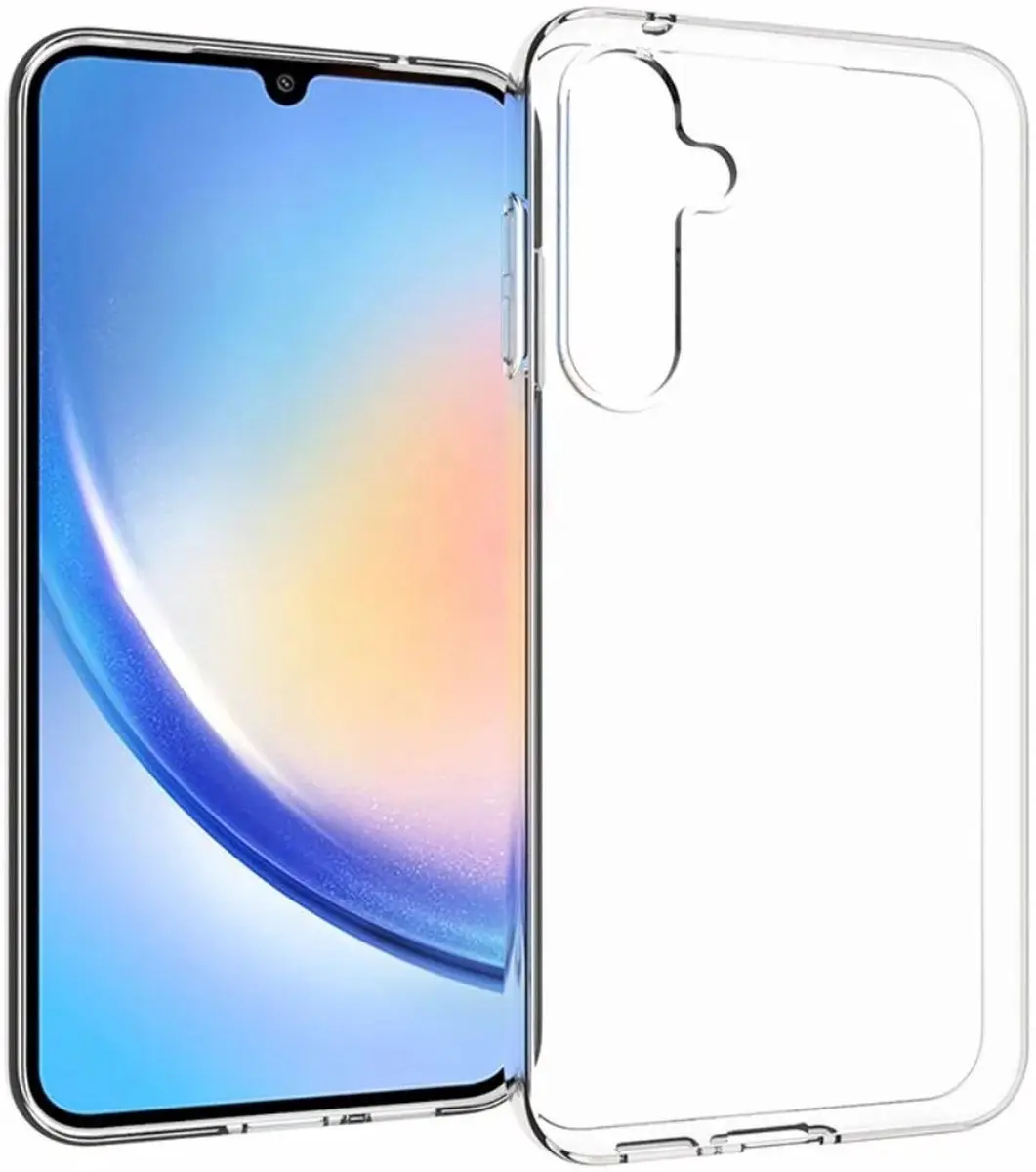Selected Transparant TPU Hoesje Samsung Galaxy S23 FE
