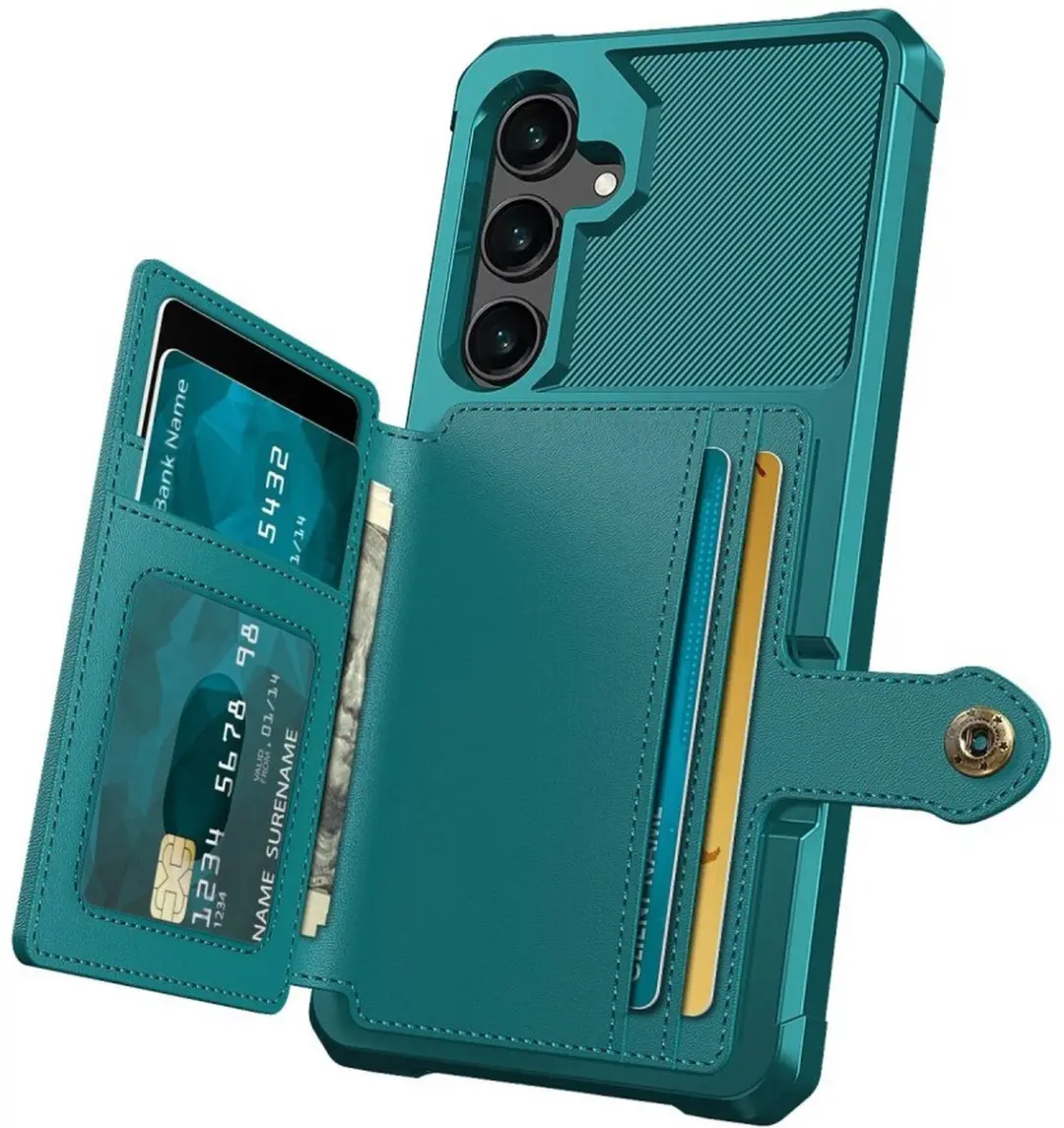 Selected Portemonnee Hoesje Samsung Galaxy S26 Plus - Groen