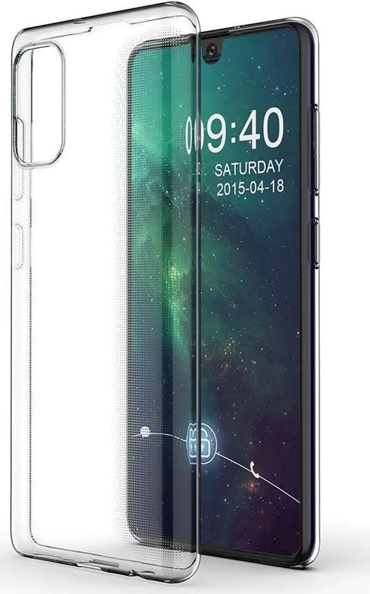 Selected Transparant TPU Hoesje Samsung Galaxy A41