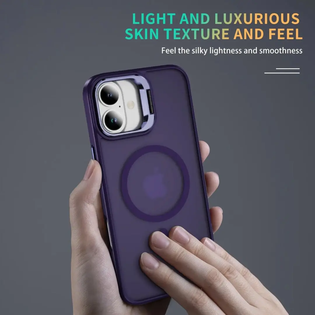 Selected Hoesje iPhone 16 Plus - MagSafe & Qi2 - Paars