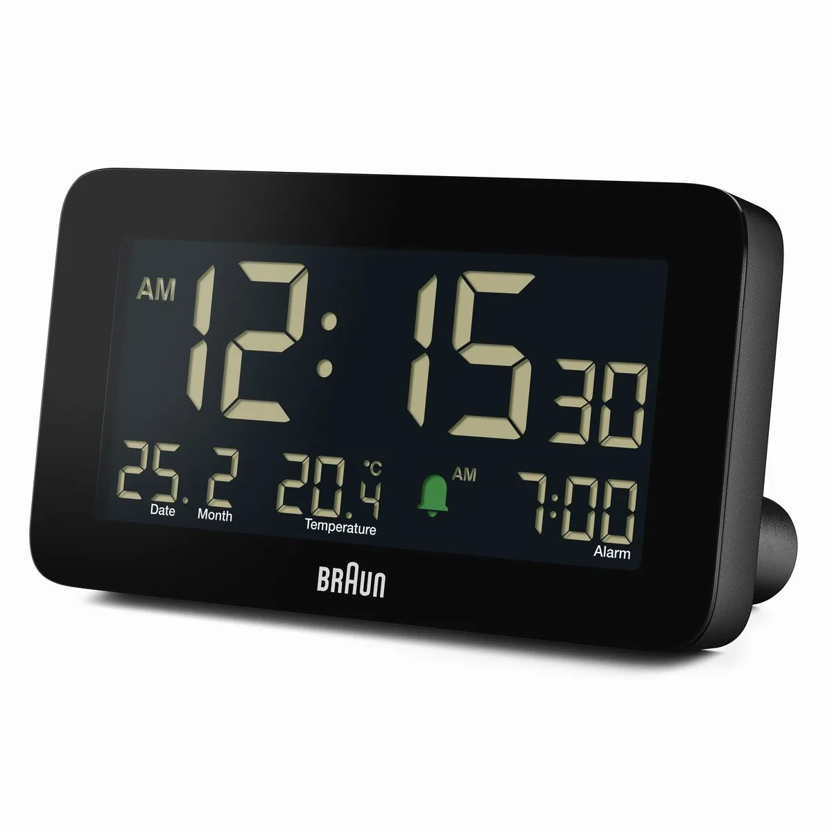 Braun BC10B Digitaal Wekker - Zwart