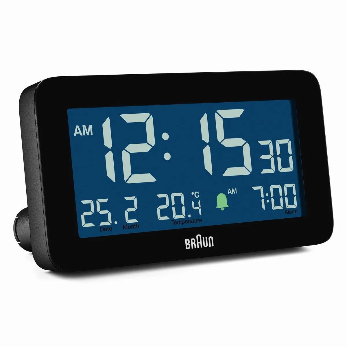 Braun BC10B Digitaal Wekker - Zwart