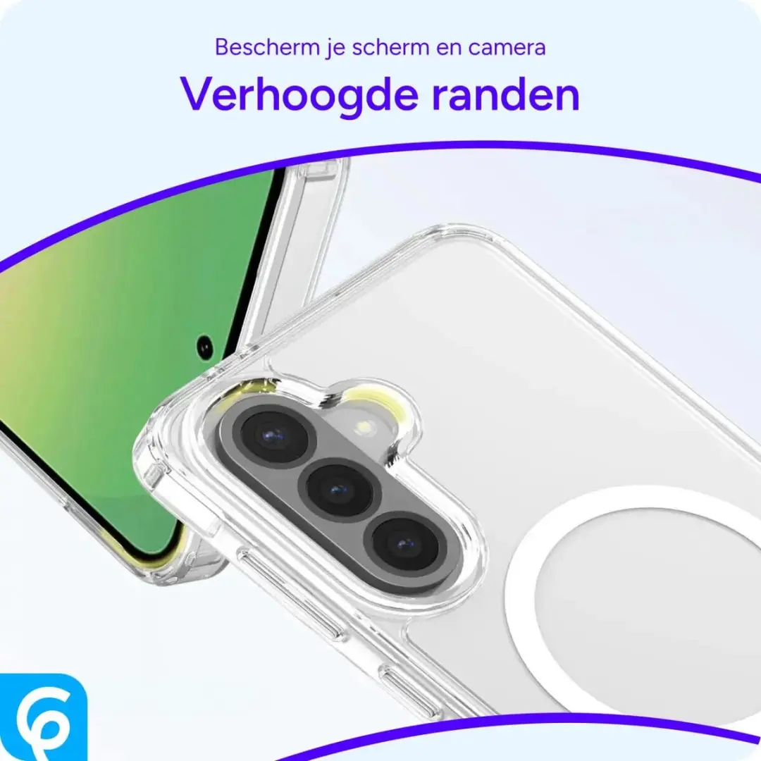 Selected Hoesje Samsung Galaxy A36 MagSafe - Transparant