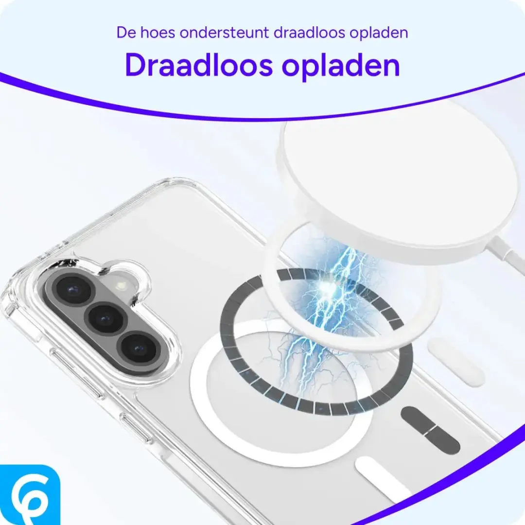 Selected Hoesje Samsung Galaxy A36 MagSafe - Transparant