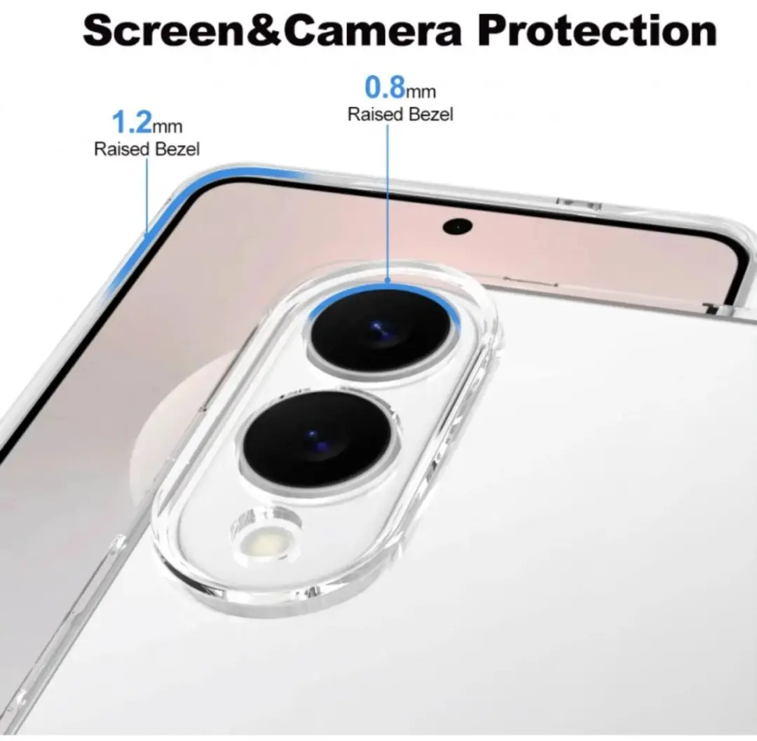 Selected Transparant TPU Hoesje Samsung Galaxy S25 Edge