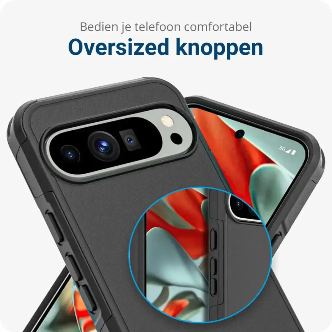 Selected by GSMpunt.nl Hoesje Google Pixel 9 Pro XL - MagSafe Zwart