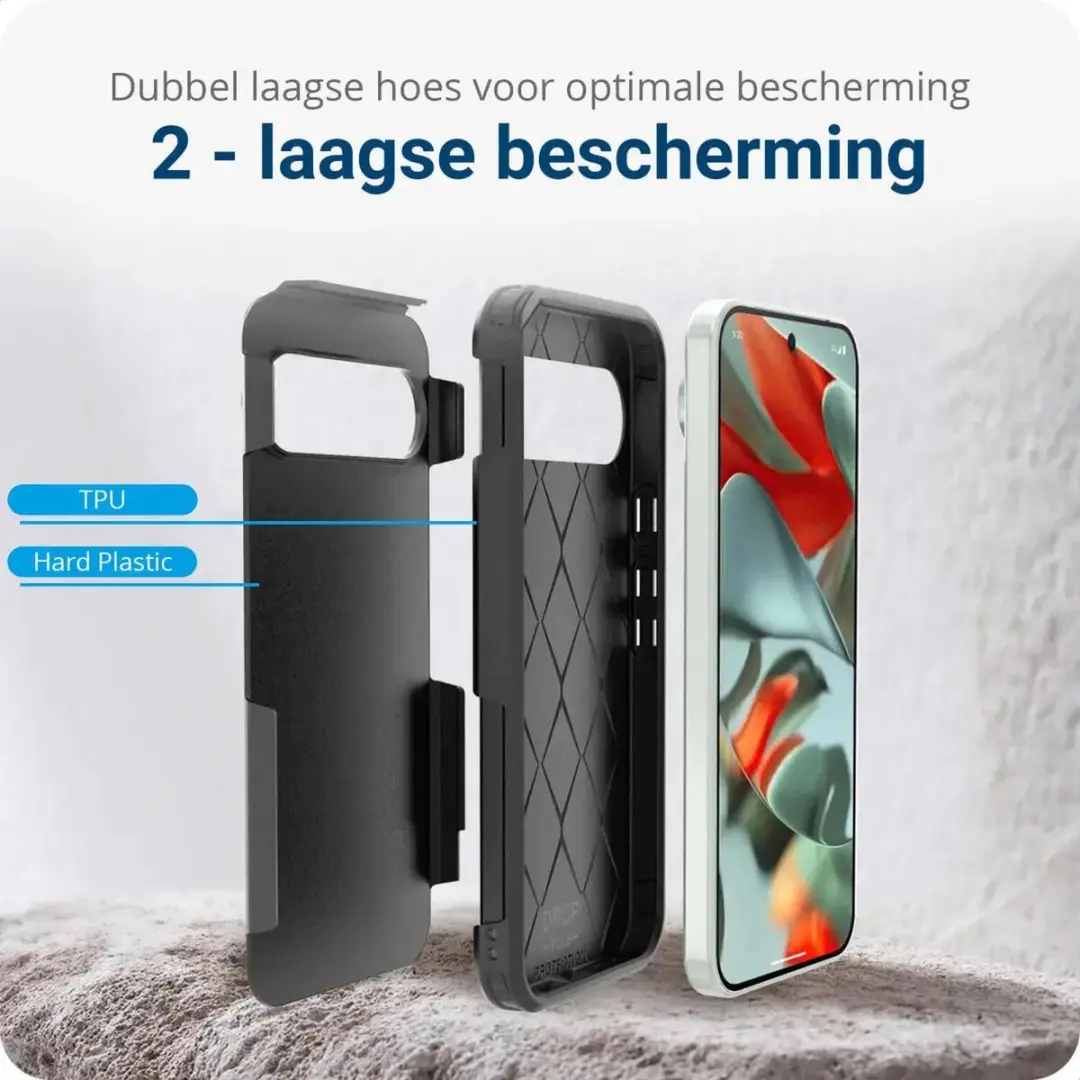 Selected by GSMpunt.nl Hoesje Google Pixel 9 Pro XL - MagSafe Zwart
