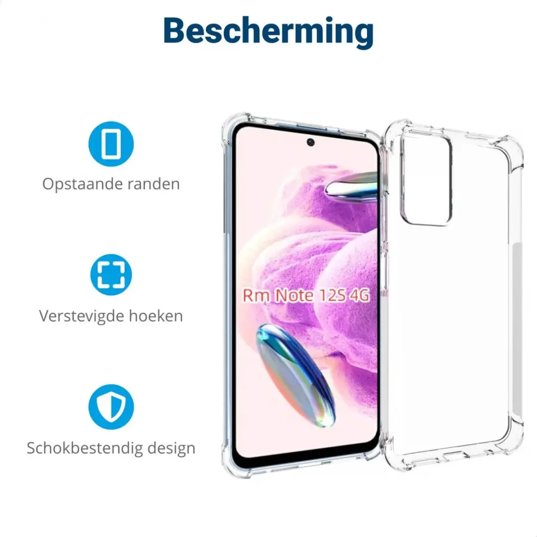 Selected Transparant TPU Hoesje Xiaomi Redmi Note 12S