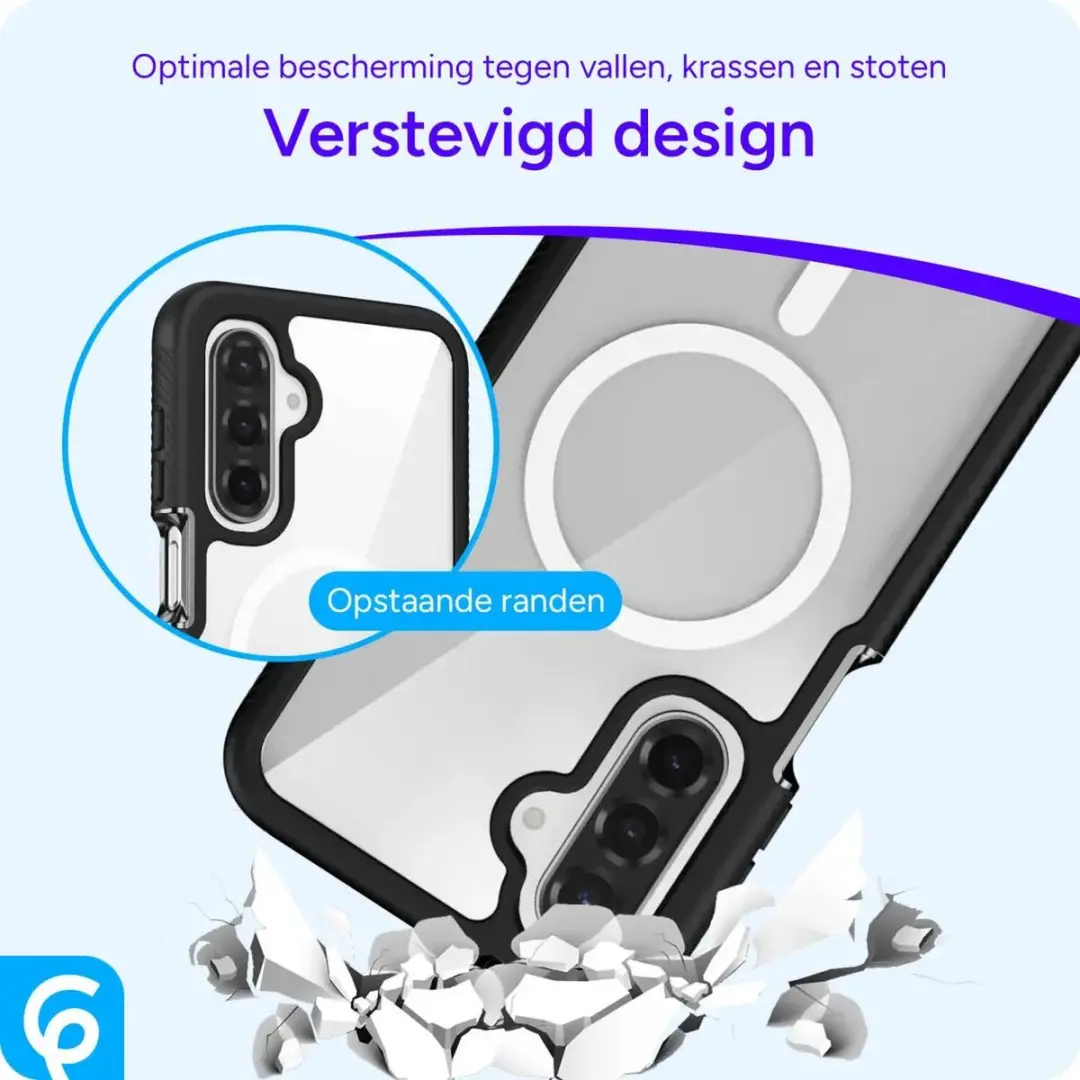Selected Hoesje Samsung Galaxy A26 MagSafe - Zwart