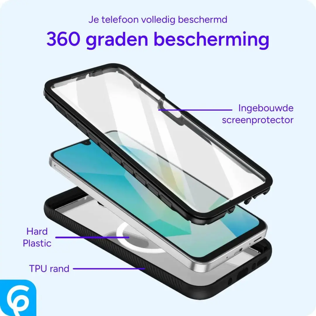 Selected Hoesje Samsung Galaxy A26 MagSafe - Zwart