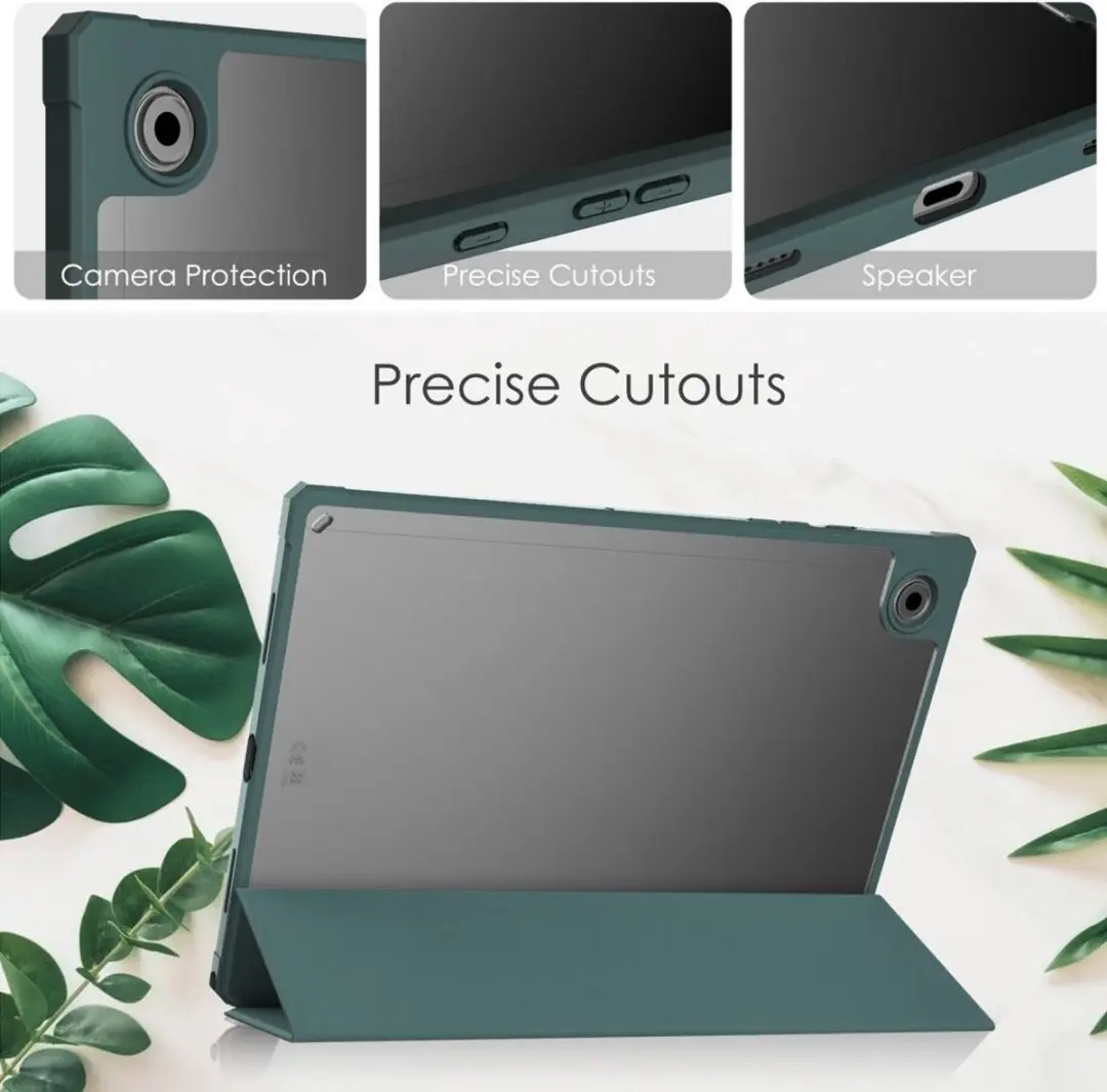 Selected Kunstlederen Book Case Samsung Galaxy Tab A8 10.5" - Groen