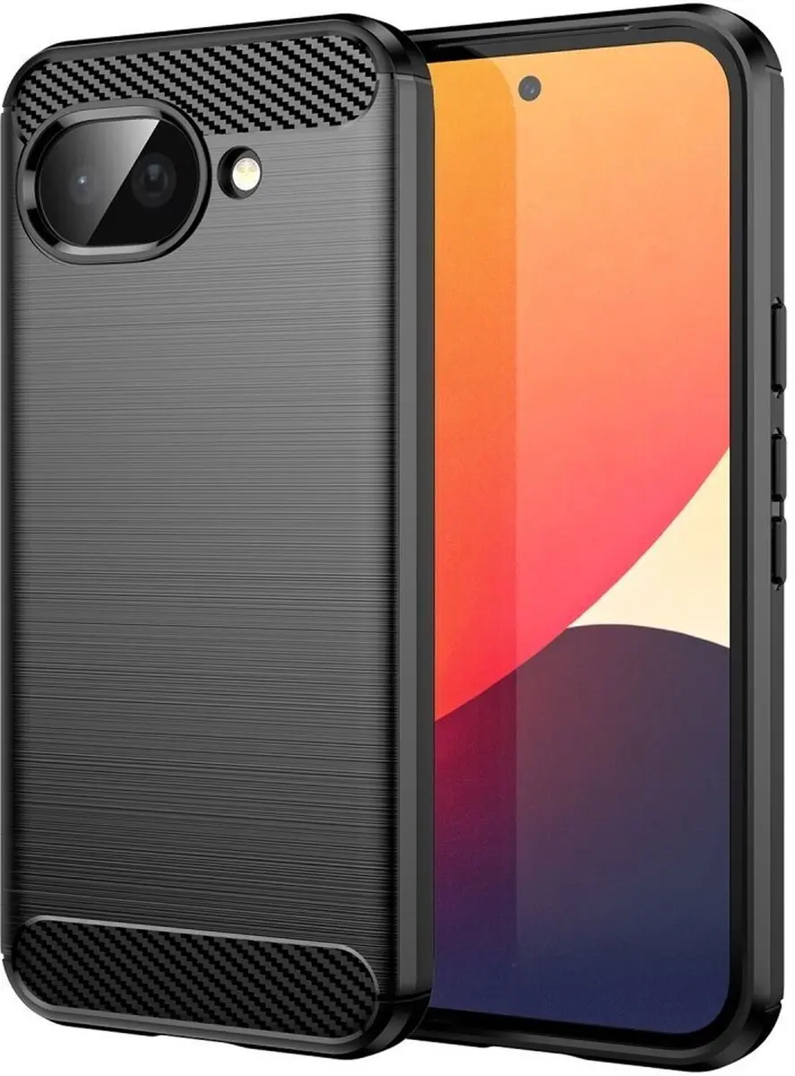Selected Geborsteld TPU Hoesje Google Pixel 10a