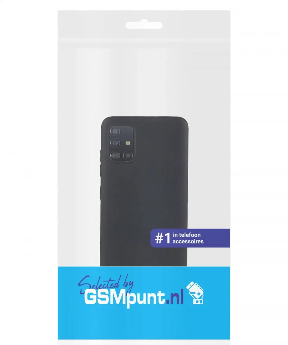 Selected Dun TPU Hoesje Samsung Galaxy A51 - Zwart - afbeelding 6 van 6