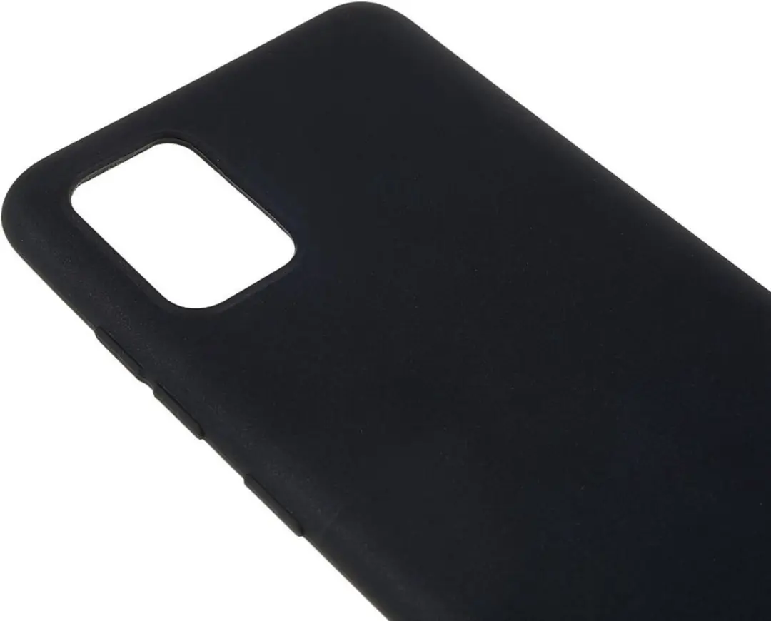 Selected Dun TPU Hoesje Samsung Galaxy A51 - Zwart