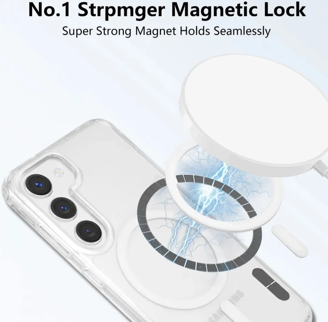 Selected Hoesje Samsung Galaxy S23 Plus MagSafe Transparant