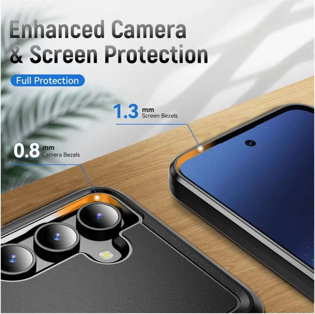 Selected Schokbestendige Back Cover Samsung Galaxy S23 FE - Zwart