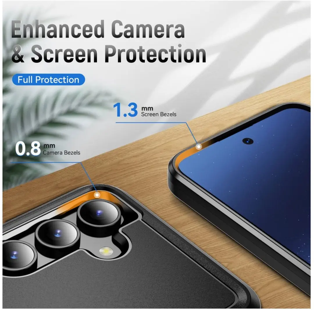 Selected Schokbestendige Back Cover Samsung Galaxy S23 FE - Zwart