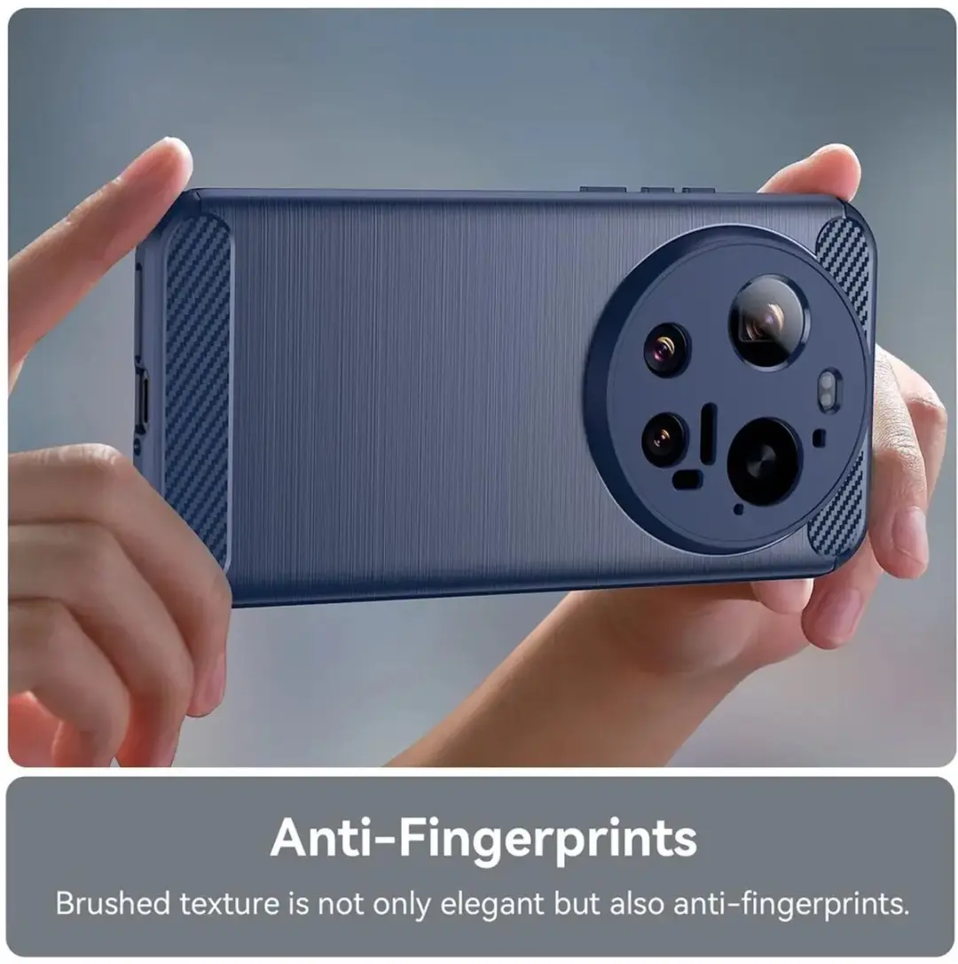 Selected TPU Hoesje Xiaomi 17 Ultra - Blauw