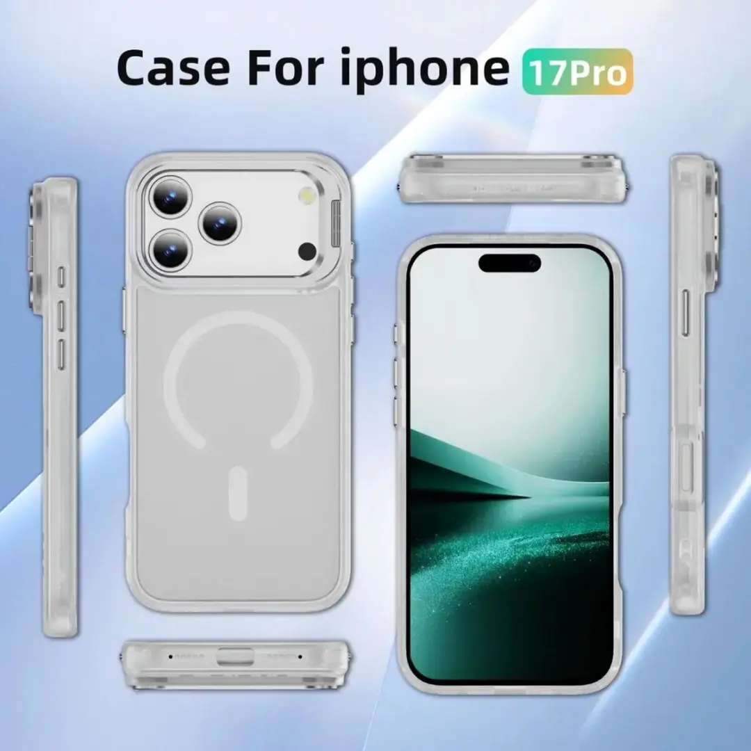 Selected by GSMpunt Hoesje iPhone 17 Pro - MagSafe & Qi2 - Transparant