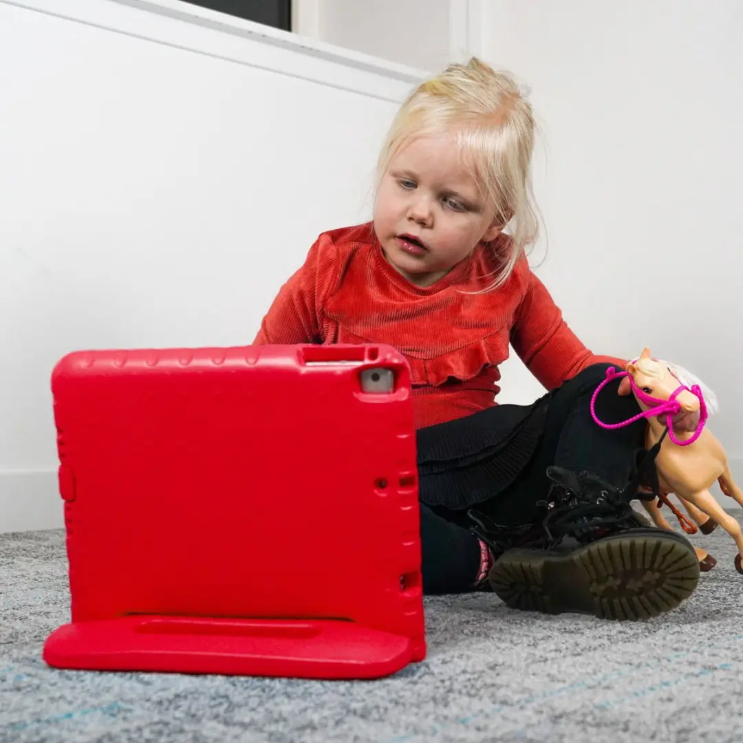 Selected Kinder Tablethoes Rood - Samsung Galaxy Tab S6 - 10.5 Inch