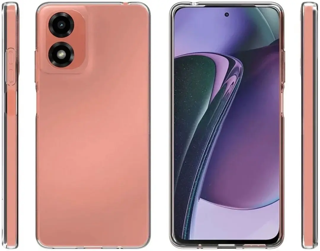 Selected Transparant TPU Hoesje Motorola Moto G24
