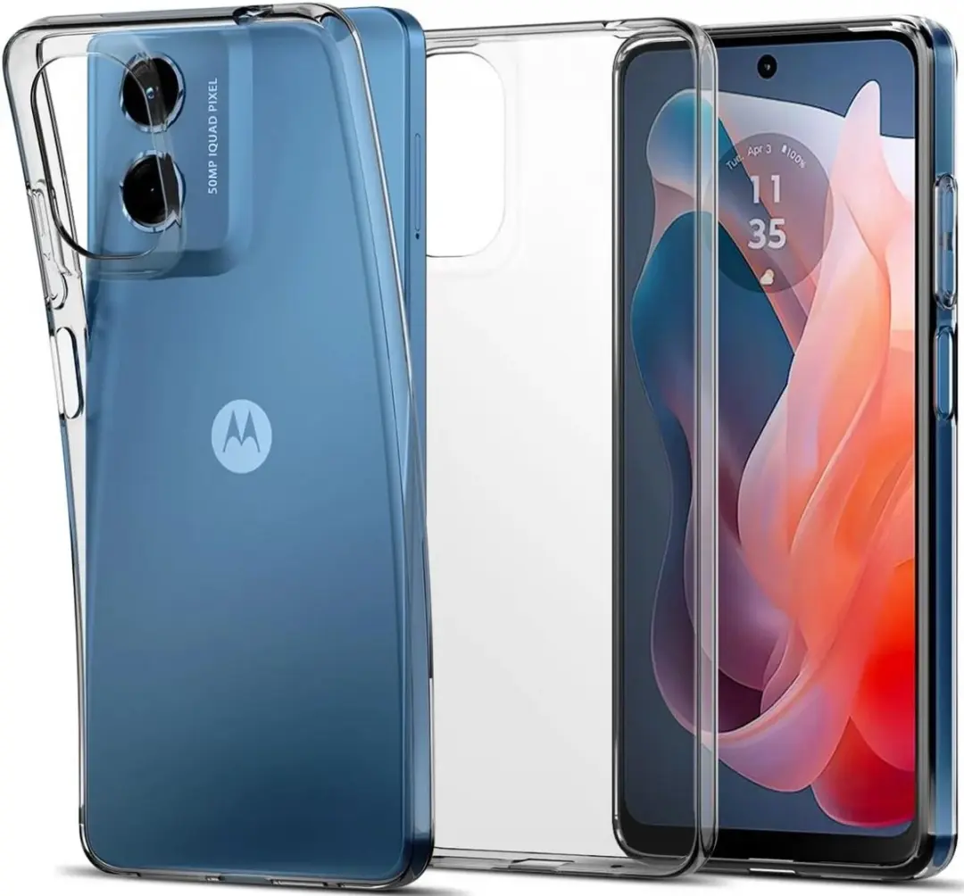 Selected Transparant TPU Hoesje Motorola Moto G24