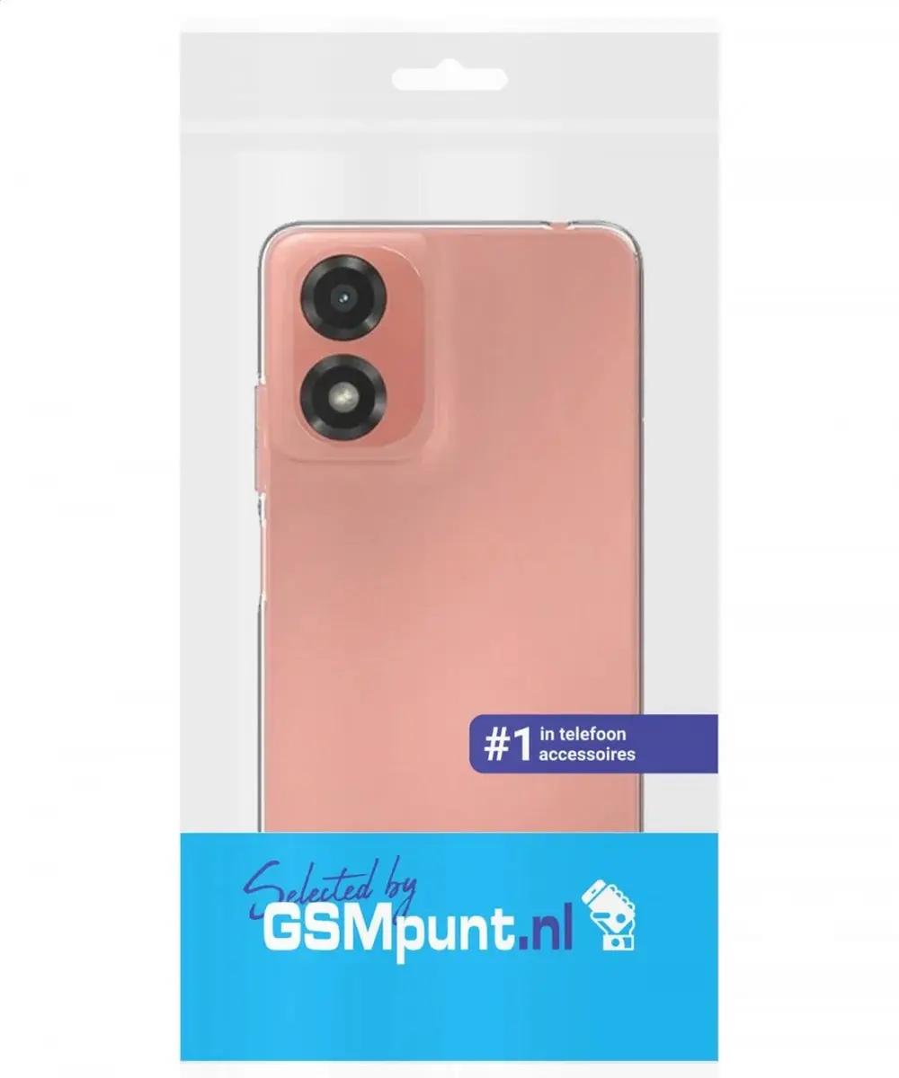 Selected Transparant TPU Hoesje Motorola Moto G24