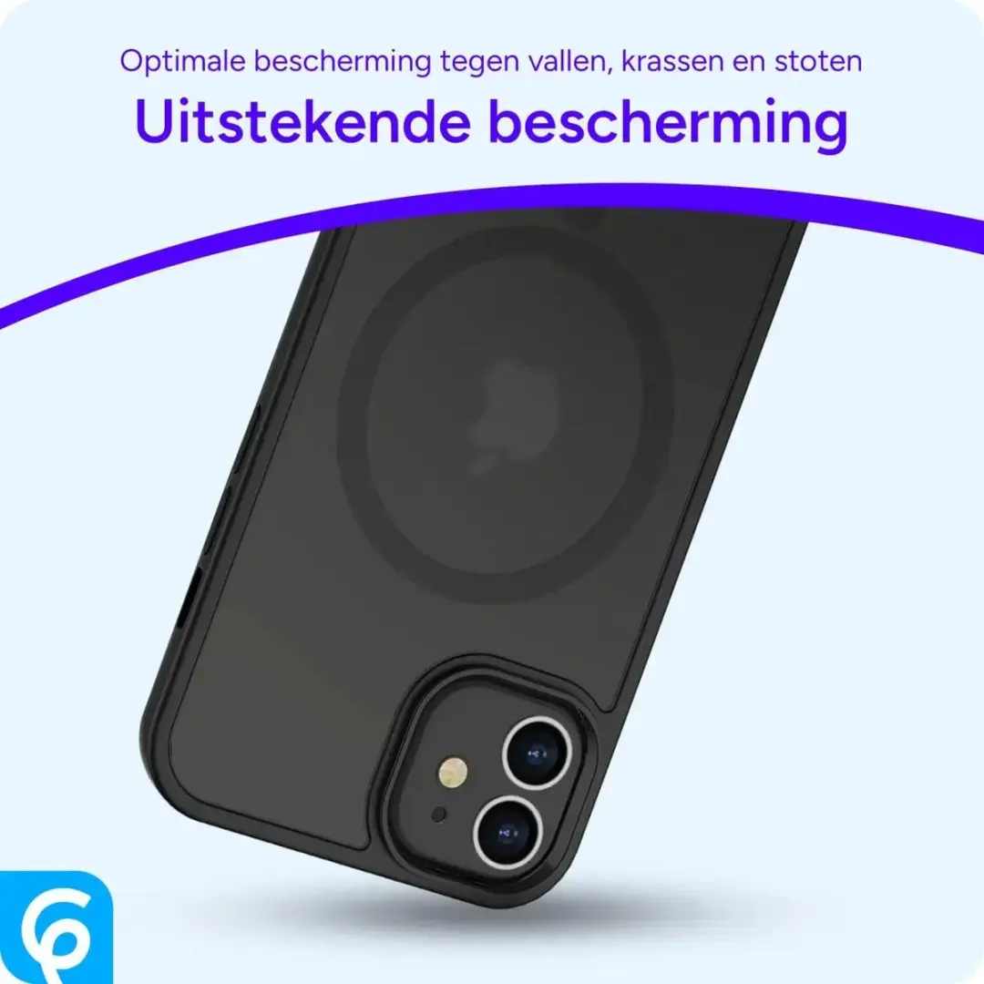 Selected by GSMpunt.nl iPhone 12/12 Pro MagSafe Hoesje - Zwart