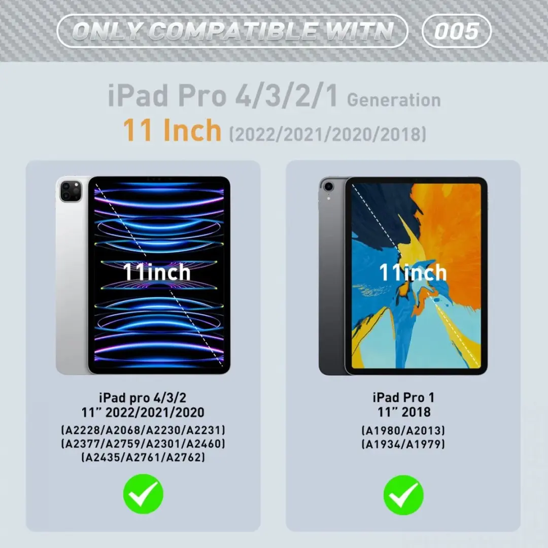 Selected by GSMpunt Apple iPad Pro 11 Hoes - Full Protect Zwart