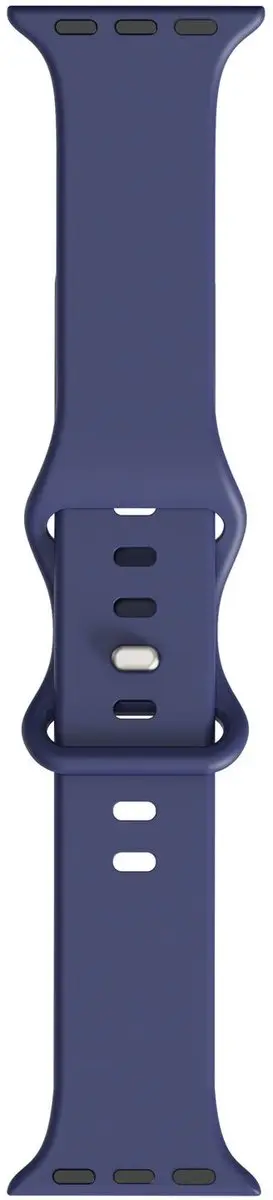 Selected SBG Siliconen Bandje Apple Watch Series 9 41mm - Midnight Blue