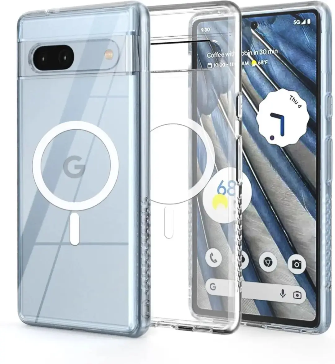 Selected Hoesje Google Pixel 7a MagSafe Transparant