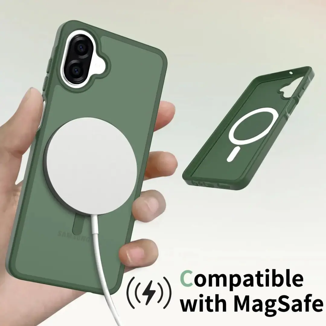 Selected Hoesje Samsung Galaxy A06 MagSafe Groen - afbeelding 6 van 6
