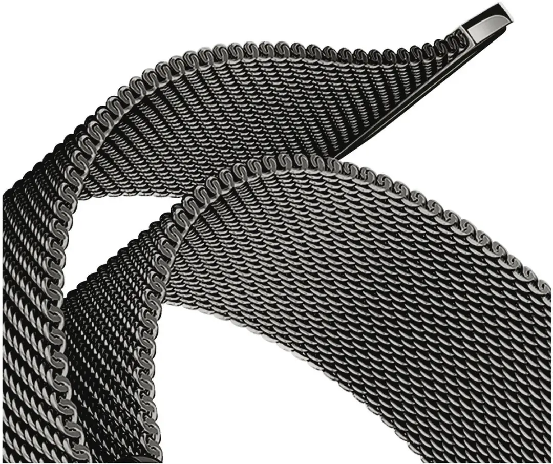 Selected SBG Milanees Horlogebandje Apple Watch - 38-42mm - Grijs